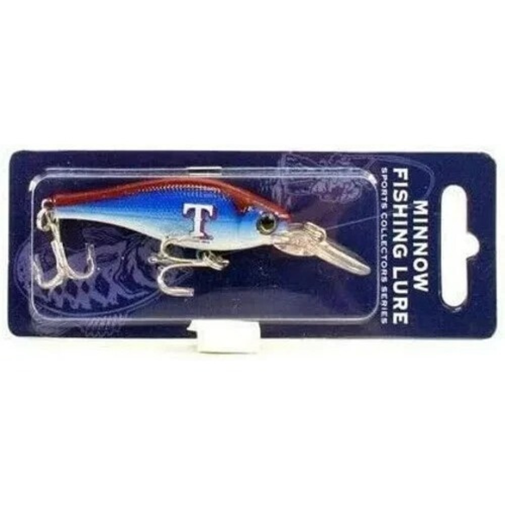 Texas Rangers Crankbait Minnow Fishing Lure MLB Officially Licensed New